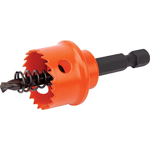 Draper 34984 Expert Bi-Metal Hole Saw with Integrated Arbour, 22mm, Blue