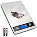 Food Scale, 11lb Kitchen Scale with 0.05oz/1g Precision, 6 Units Tare Function & LCD Display, Stainless Steel Digital Scale for Baking, Cooking, Meal Prep - Kitchen Gadgets & Gifts, Home Essentials