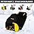 Keyless4U Snow Blower Cover, 300D Durable Oxford Farbic, Fit for Most Snowblowers, with Reflective Strip -Weather Protection Outdoor and Indoor use (Black)