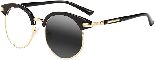 Miniatura 6 de Gafas de lectura de flores redondas multifocales progresivas de metal diseño de moda fotocrómico UV Reader gafas de sol