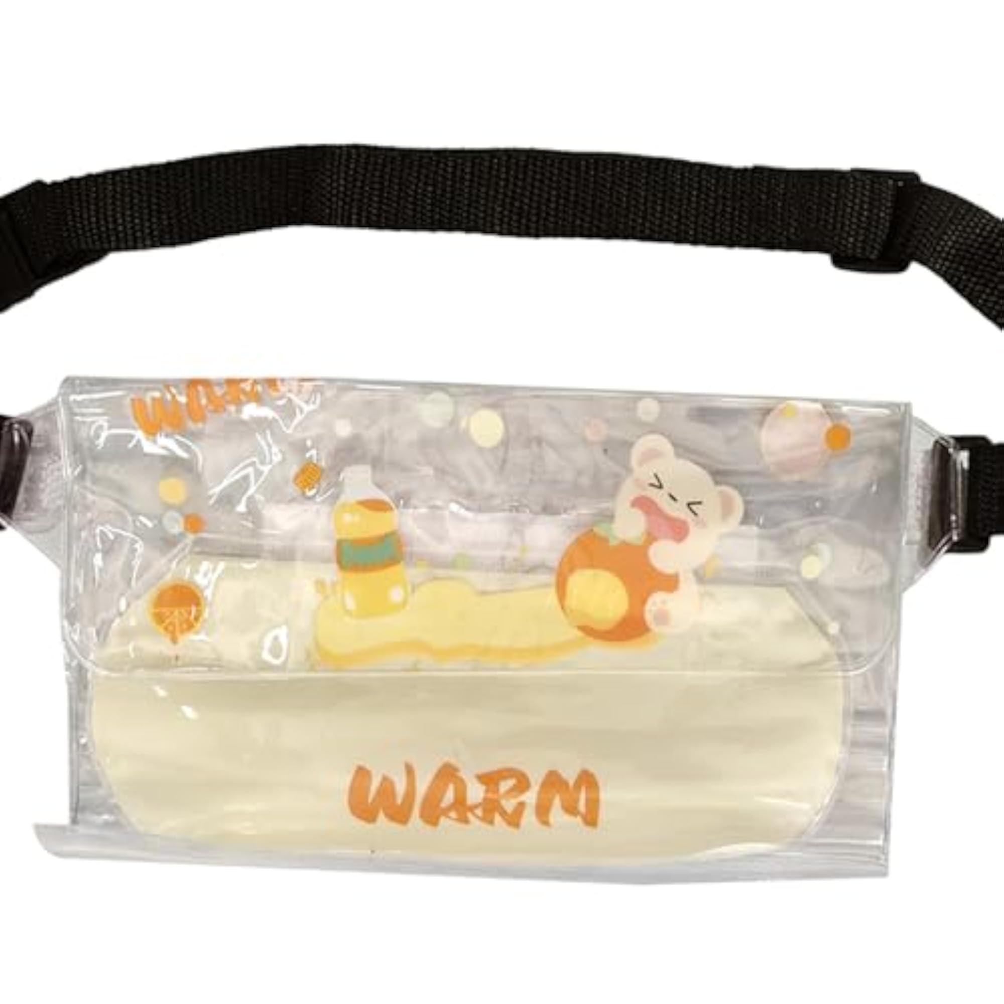 Waterproof Adjustable Strap Clear Fanny Pack for Travel
