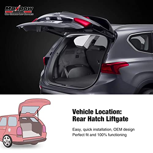 Maxpow Rear Hatch Liftgate Struts Shocks Tailgate Lift Supports Replacement For 2002-2006 Cadillac Escalade, 2002-2004 Chevy Suburban & Tahoe, 2000-2004 Gmc Yukon, 6262 Sg230064 #TOP3