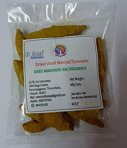 See full amazon price history chart for Sree Madhava Sai Organics Dry Virali Manjal/Turmeric Sticks/Pasuppu - 50 Grams Sree Madhava Sai Organics Dry Virali Manjal/Turmeric Sticks/Pasuppu - 50 Grams (B099ZGH9NL) Amazon Price History, Amazon Price Tracker