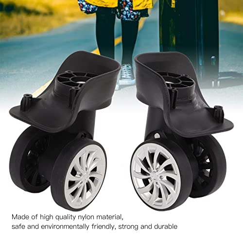 Image of Alomejor Luggage Wheels,Smooth Rolling Suitcase casters Swivel for Business Travelers Vacation Family Trips