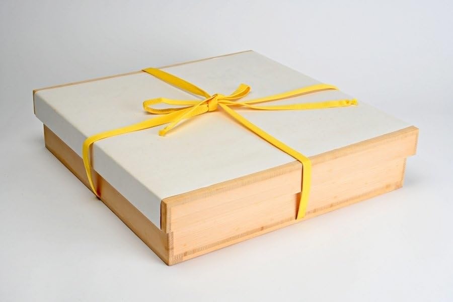 Amazon.co.jp: 塗師川瀬表完布摺面松唐草蒔絵炉縁共箱付茶道具