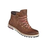 Andrew Charles Hilfiger AC by Andy Hilfiger Winterstiefel mit Merinowolle H8 (Modell: G36- Herren, Dunkelbraun; Größe: 43) FBA