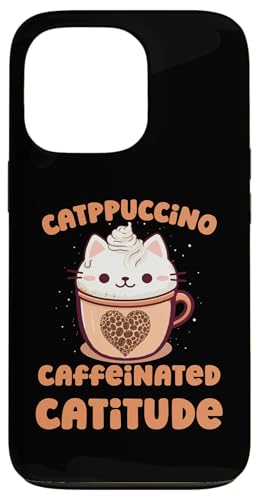 Catppuccino JtFC Catitude ʔ JCC R[q[ L X}zP[X iPhone 13 Pro p