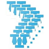 10 Stück Daumen Stützband, Selbstklebend Kinesiologie Daumen Stützbandage Schutzbänder Dehnbar Sportband für Sport Hausarbeit Gelenkstützung (Blau)