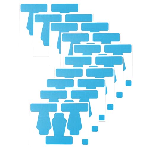 10pz Pollice Supporto Nastro, Auto-Adesivo Kinesiologia Pollice Supporto Braca Fasce Protettive Elastico Nastro Atletico per Sport Lavori Domestici Articolazione (Blu)