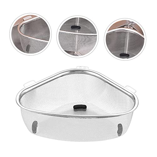 Colador triangular de acero inoxidable para cocina miniatura 4