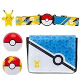 Pokémon Juego de canana Pikachu Clip ‘N’ Go Figura de acción Pikachu de 5 cm con Poké Ball y Bola Rápida así como cinturón y canana temáticos