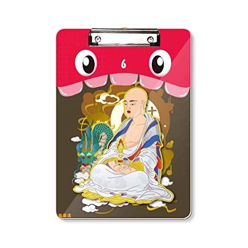 Porte-bloc A4 avec 18 figurines Arhats Religion Customs