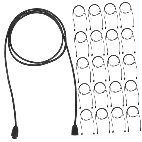 HEALSOPTHY - HEALSOPTHY 30ensembles Kit De Cordons Nylon Noir avec Fermoirs De Sécurité Détachables pour Fabrication Collier Pendentif Cordon Tour De Cou Résistant Et Interchangeables pour Bijoux DIY