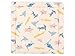 KraftKids DIN112-85 - Cambiador en Zoe ́s Dinosaurier sobre beige, cambiador 85 x 75 cm (A x P), cojín cambiador, multicolor, 790 g