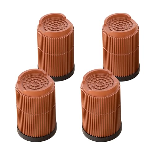 Quadruple Furniture Heights Boosters Slip Quiet Pads Easy Setup Living Room Essential for Homes Office Use PP Furniture Height Enhancers