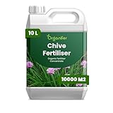 Concime Liquido per Erba Cipollina 10L – Concime Liquido Organico per Foglie Aromatiche e Crescita Robusta – Favorisce Radici e Vitalità – Organifer