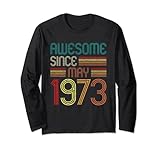 Photo Gallery awesome since may 1973 50th birthday 50 years old vintage maglia a manica Photo Gallery awesome since may 1973 50th birthday 50 years old vintage maglia a manica