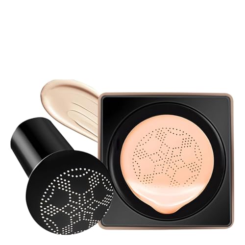 Lápiz corrector iluminador – Crema de base hidratante – con aplicador en forma de hongo para aplicar base de maquillaje | Para mujeres, novia y madre