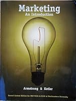 Marketing - An Introduction 0536270279 Book Cover