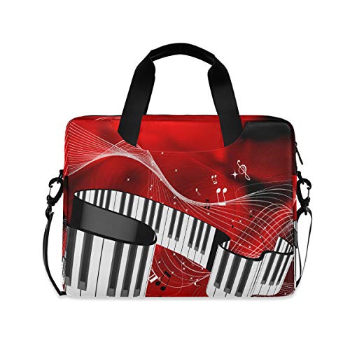 OOWOW - Bolsa para portátil para mujer y hombre, con teclas de pi...