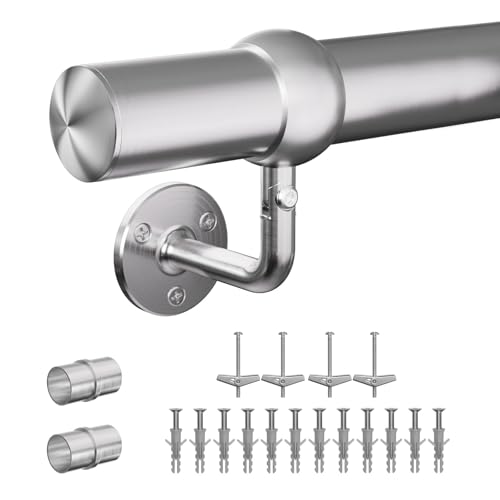 Heavy Duty 12FT Stainless Steel Stair Handrail Kit