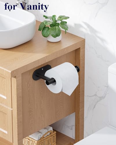 image for Kitsure Bathroom Toilet Paper Holder - Premium Waterproof Stainless St