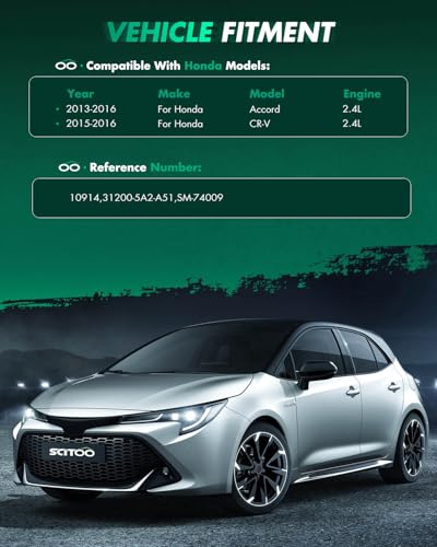 Image of SCITOO Motor Starter for 10914 Starters Fit for Honda for Accord 2013-2016, for Honda for CR-V 2015-2016