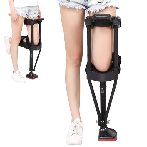 Height Adjustable Non-Slip Crutches for Injury Ankle Fracture, Alternative To Crutches Walking Aids Tool