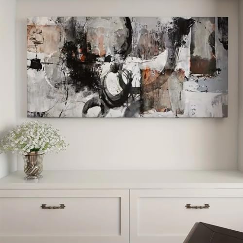 Toile imprimée grand format pour habiller un grand mur vide de salon