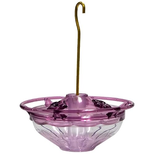 Aspects Hummblossom Hummingbird Feeder, Plum, 4 Oz. #TOP25