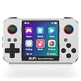 Tragbare Retro-Spielkonsole 3.0“ IPS-HD-Handheld-Spielgerät, wiederaufladbarer 2000 mAh Akku, USB Aufladung, über 6000 integrierte Klassische Spiele für EIN nostalgisches Spielerlebnis