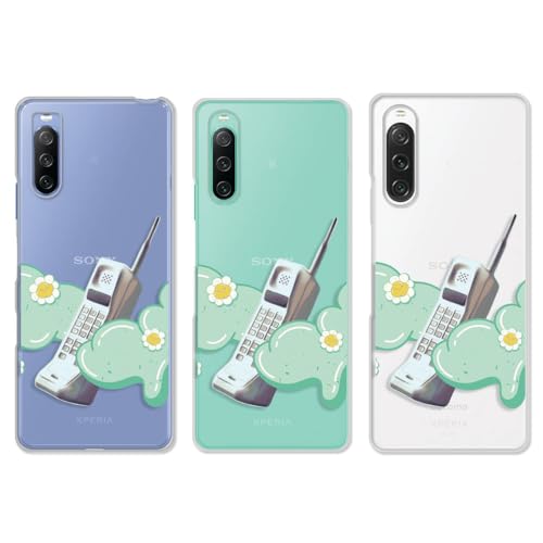 Xperia 10 III SO-52B / SOG04 �P�[�X �J�o�[ �|���J�[�{�l�[�g�� �X�}�z�P�[�X ���� �v���P�[�X �n�[�h�P�[�X �R�[�h���X�t�H�� Y2K [�f�U�C��D/�O���[��] TK-1081D �G�N�X�y���A10 �}�[�N�X���[