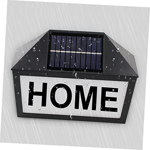 Lampe solaire de maison adresse avec LED résistante aux intempéries extérieure - 7