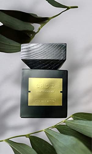 Jasmine & White Tea Reed Diffuser | Home Fragrance Reed Diffuser | Diffuser Scented Oil 3.38Oz | Aromatherapy - Thumbnail 3