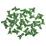 Clip di supporto per vite in plastica compatibili con piante d'appartamento comuni come Devil's Ivy, filo di perle e Tradescantia (50 pezzi)