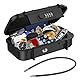 Brifit Tragbarer Tresor, Strandsafe mit Zahlencode, Wasserdichte Aufbewahrungsbox mit 6.3mm Stahlseil, Reisesafe für Reisen, Strand, Auto, Zuhause & Büro (23,5x13,5x5,8cm)