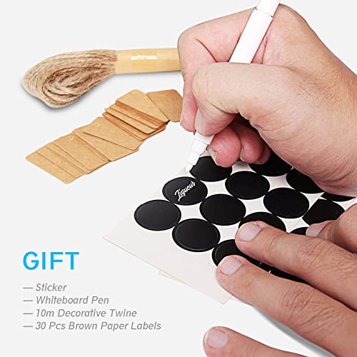 Desiyue 1.5Oz-30 Pack Mini Glass Mason Jars Set With Silver Lids & Handles, Small Favor Jars, Food Storage Containers For Weddings, Decoration, Parties, Diy, Spices, Holiday Crafts #TOP5