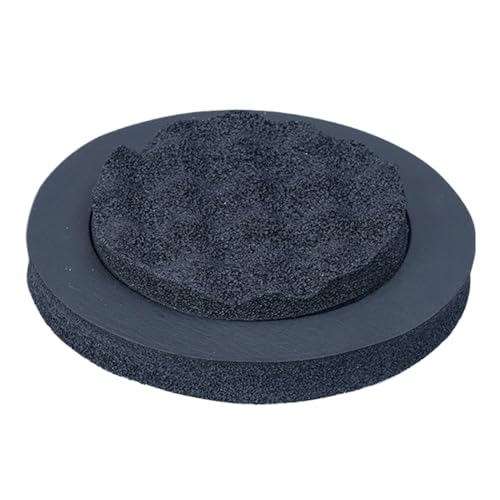 Car Audio Bass Blocker Ring, Speaker Enhancer Foam Pad, Compact Sound Dampening Fast Ring, Sounds Tuning Accessory, Ideal for Vehicle, Stereo System, Truck and Sedan Use, Black