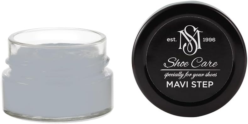 Nutritive Leather Spray - NCS S 3005-R80B Violet Ash Grey - Deep Conditioning & Shoe Color Restoration for Smooth Leather by MAVI STEP - 1.70 fl oz / 50 ml