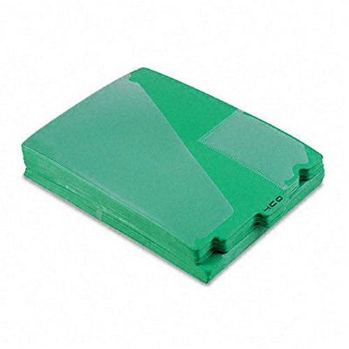 Guide de signalisation Out Pendaflex rigide en vinyle vert de qualité supérieure boîte de 50