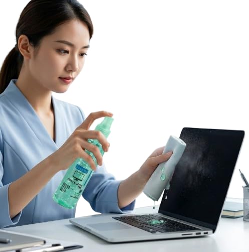 Screen Cleaning Gel for Laptop, Mobile, LED, LCD, TV & Computer | Anti-Static Dust Remover Spray with Microfiber Cloth | Streak-Free Screen Cleaner for All Electronic Devices..-image-29