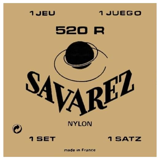SAVAREZ - 520R Juego de cuerdas para guitarra clásica