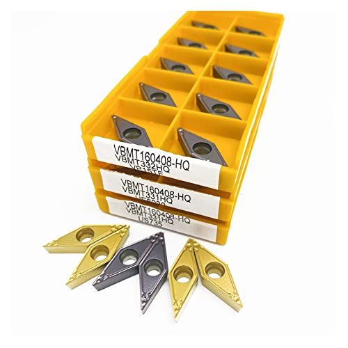 10 Puntas de Carburo para Torno CNC VBMT160408 y VBMT160404 miniatura 6
