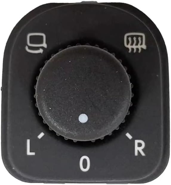 Side Mirror Switch Compatible With VW For Golf For Jetta For Passat For Tiguan For CC 1K0 959 565 J 1K0 959 565J 1K0959565J Power Mirror Window Switch Fold