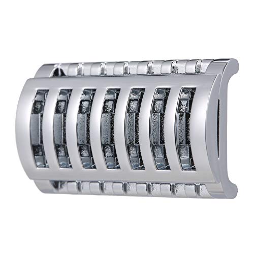 Sunbaca Cabeça de barbear de segurança para barbear cabeça de pente aberto Cabeça de barbear de dois