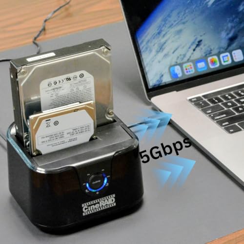 Docking Station CR-H236 USB 3.2 Gen 1 para discos SATA miniatura 7