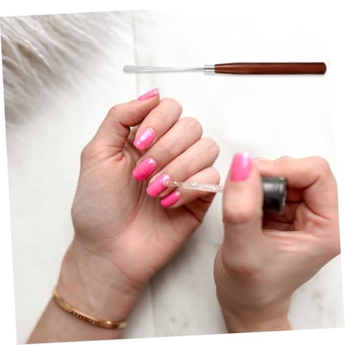FOMIYES 3pcs Nail Glue Stick Nail Art Stirring Rod Tool miniatura 7