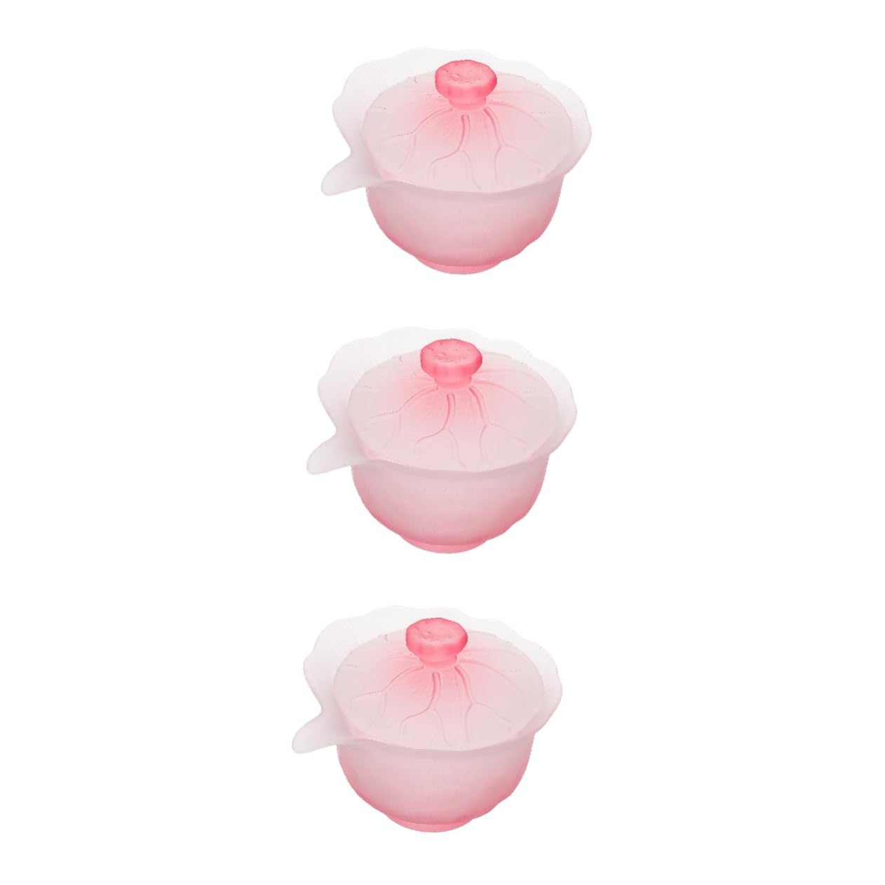 3stücke Glass Cup Für Kung Fu Tee Hochtemperaturbeständige Teetasse Mit Deckel Teetasse Für Wasser Tee Und Saft Verarbeitung Für Teeliebhaber
