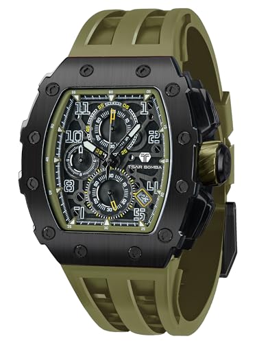 Image of TSAR BOMBA Mens Watch for Men Waterproof Men's Wrist Watches Gift for Men