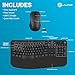 JLab Flow Keyboard & Ambidextrous Mouse Ergonomic Wireless Bundle, Bluetooth or USB-C Dongle, AI Integration, Smart Media Knob, Customize with The JLab App for The Ultimate Home or Work Setup